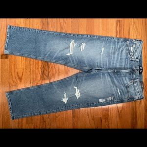 Gap Sky High Straight Jeans